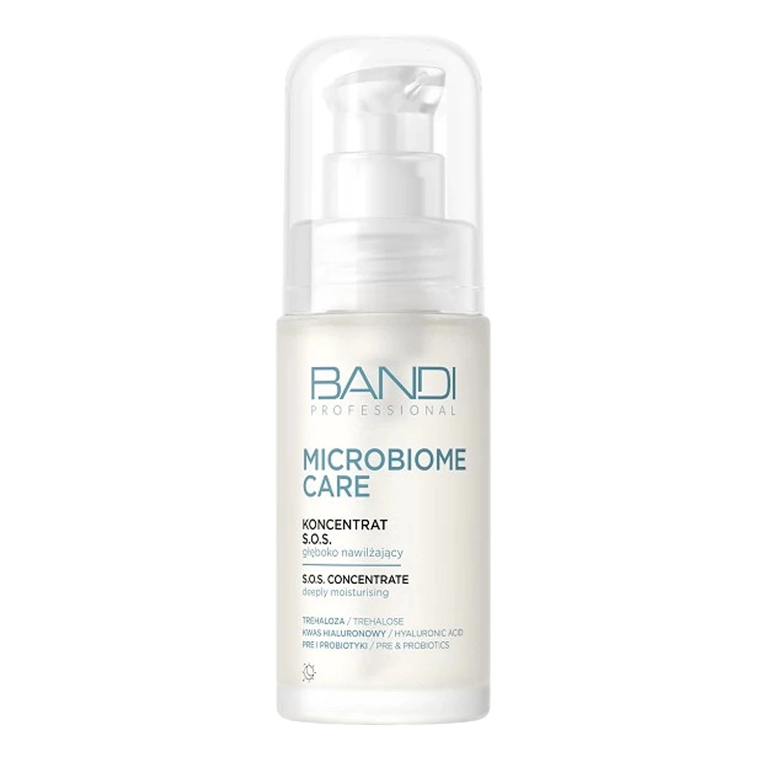 Bandi - Microbiome Care - S.O.S Mélyhidratáló Bőrápoló Koncentrátum - 30ml