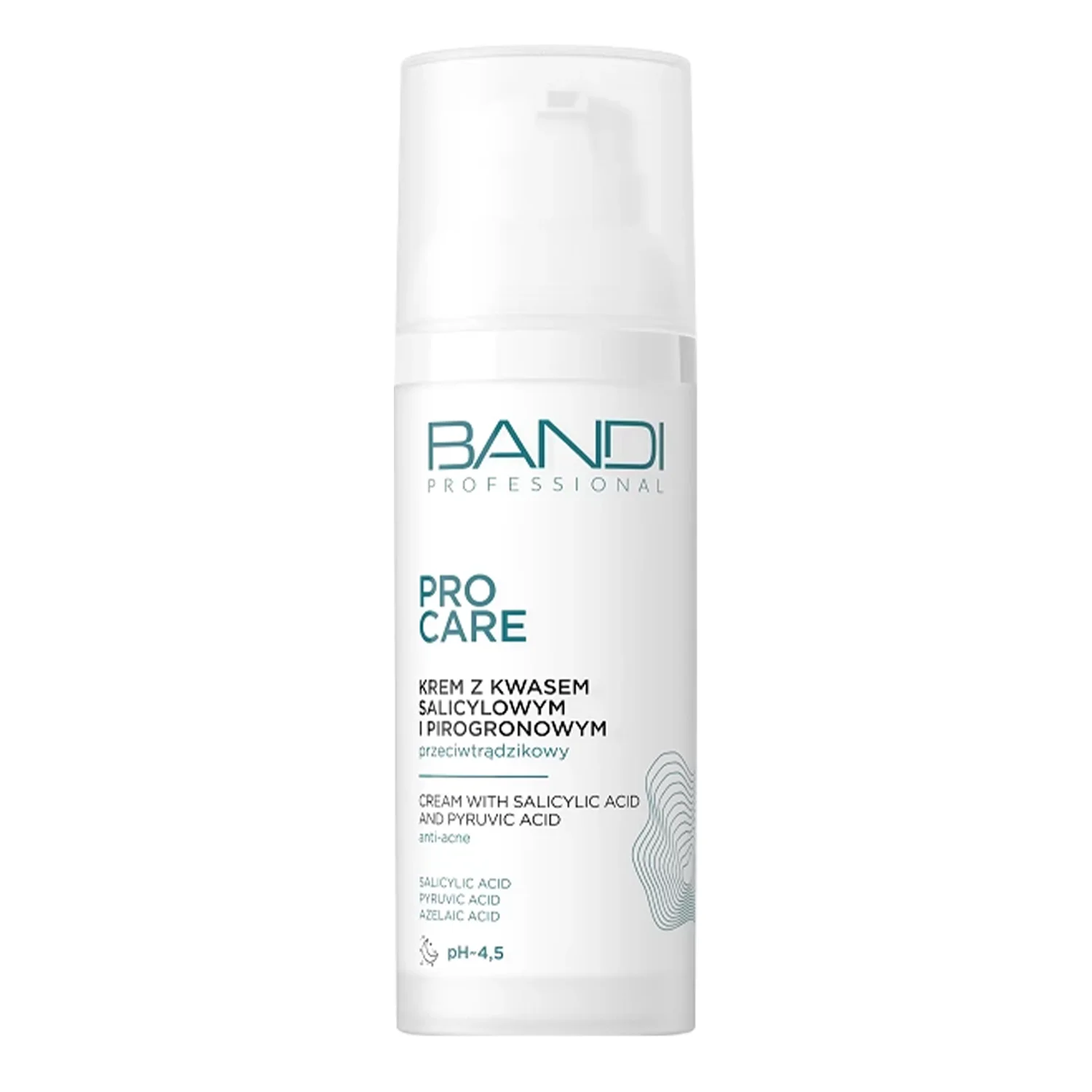 Bandi - Pro Care - Akne Elleni Krém Szalicilsavval és Piruvinsavval - 50ml