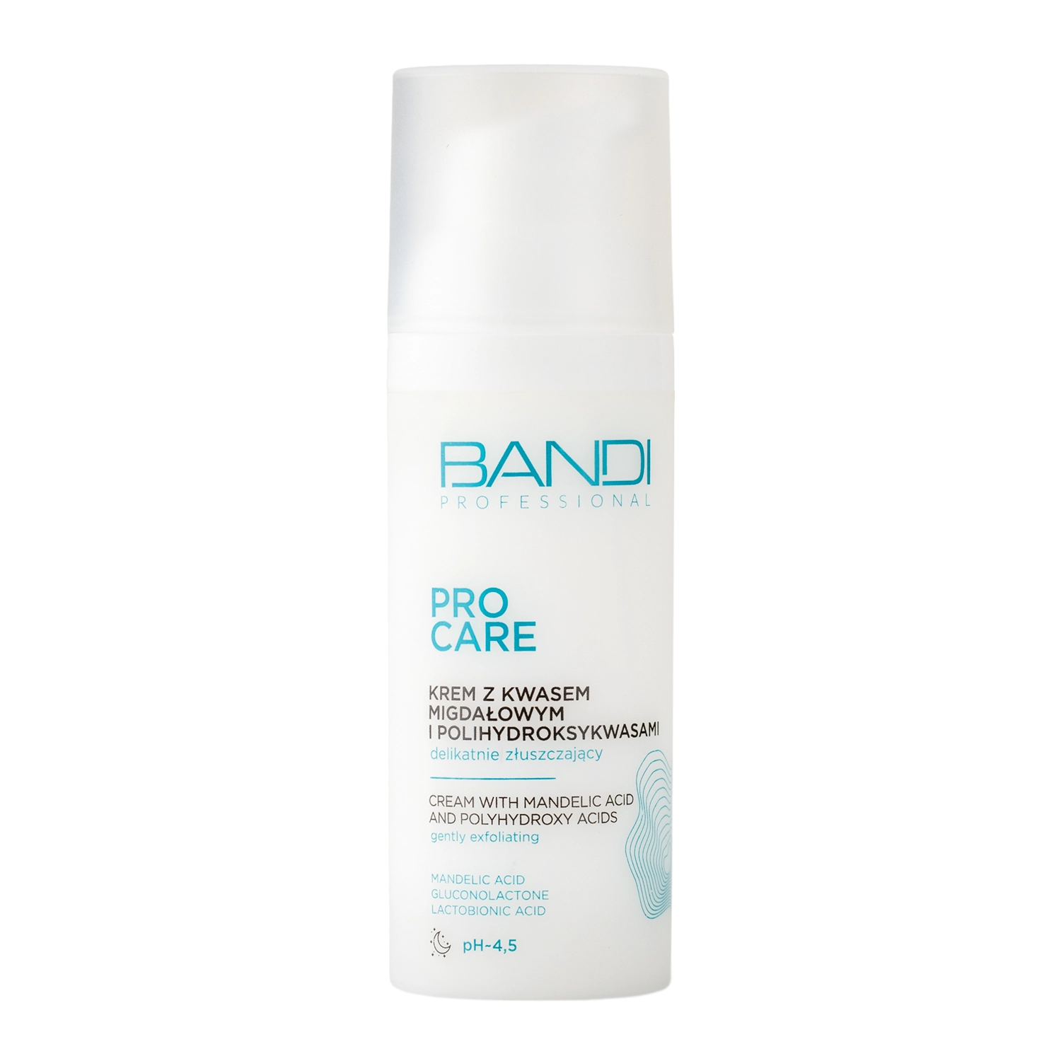 Bandi - Pro Care - Gyengéden Hámlasztó Krém Mandula- és Polihidroxisavval - 50ml