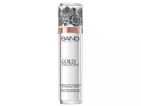Bandi - Professional - Gold Philosophy - Rejuvenating Peptide Cream for Face Neck and Decolletage - Fiatalító Peptid Krém Arcra, Nyakra és Dekoltázsra - 50ml