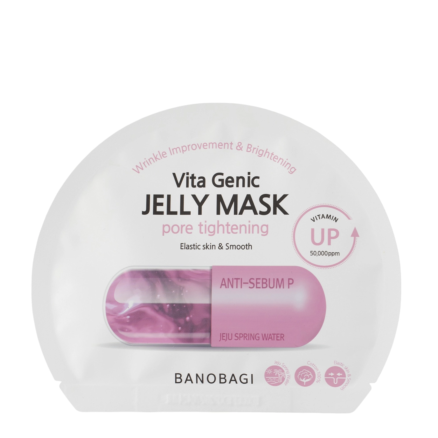 Banobagi - Vita Genic Jelly Mask Pore Tightening - Pórusszűkítő Fátyolmaszk - 1db/30g