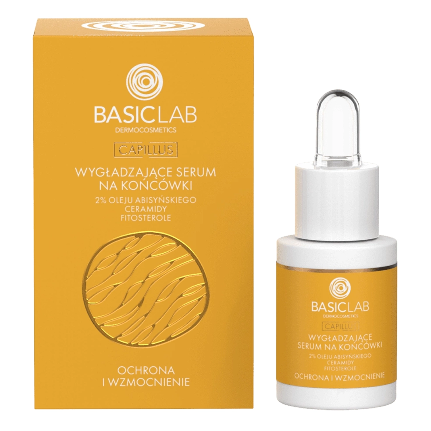 BasicLab - Capillus - Simító Hajvégszérum - 15ml