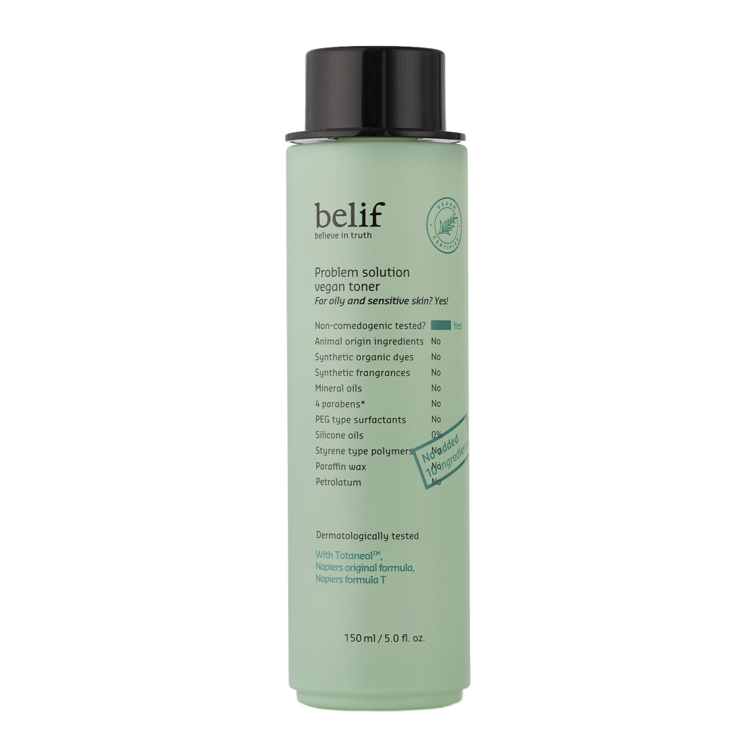 Belif - Problem Solution Vegan Toner - Bőrnyugtató Arctonik Teafa-kivonattal - 150ml