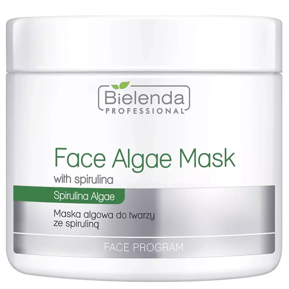 Bielenda Professional - Face Program - Face Algae Mask with Spirulina - Alga Maszk Spirulinával - 190g