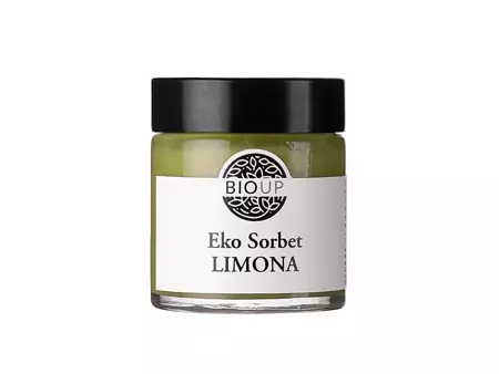 Bioup - Eko Sorbet Limona - Szabályozó Krém Kenderrel, Nyírfával és Lime-mal - 30ml