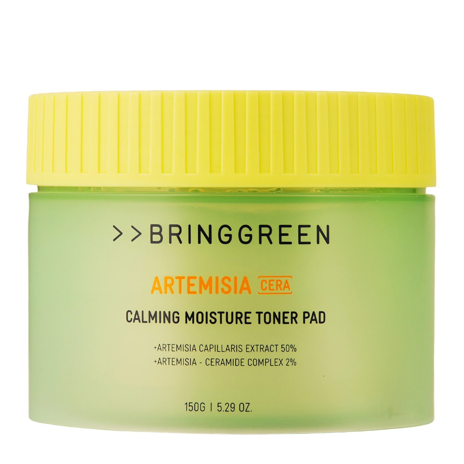 Bring Green - Artemisia Cera Calming Moisture Toner Pad - Hidratáló Arckorongok Ürömkivonattal - 90db