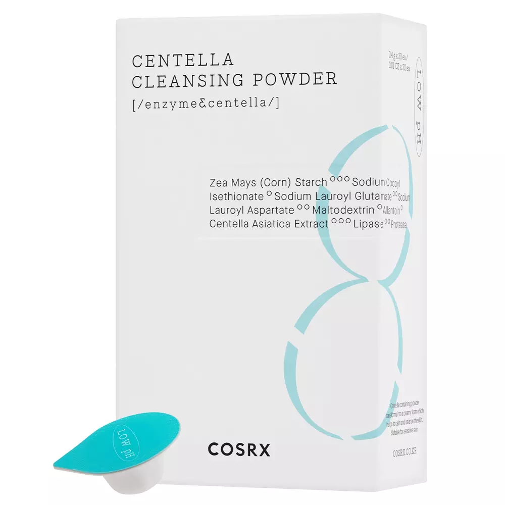 COSRX - Low pH Centella Cleansing Powder - Enzimatikus Tisztító Por - 12g
