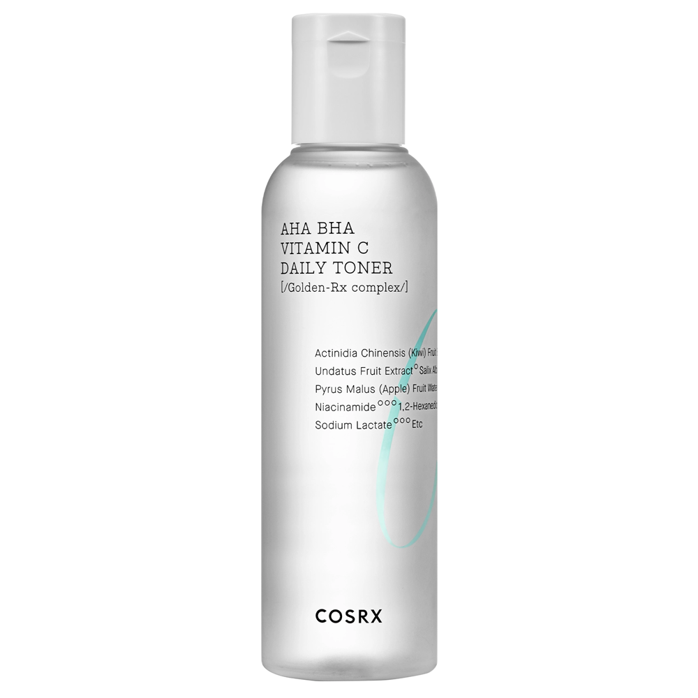 COSRX - Refresh AHA/BHA Vitamin C Daily Toner - Tonik AHA/BHA savakkal és C-vitaminnal - 280ml