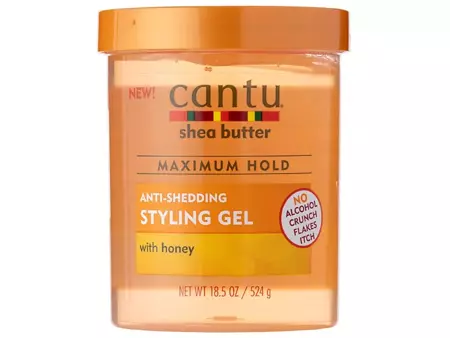 Cantu - Shea Butter - Anti-Shedding Styling Gel Honey - Hajformázó Zselé - 524g