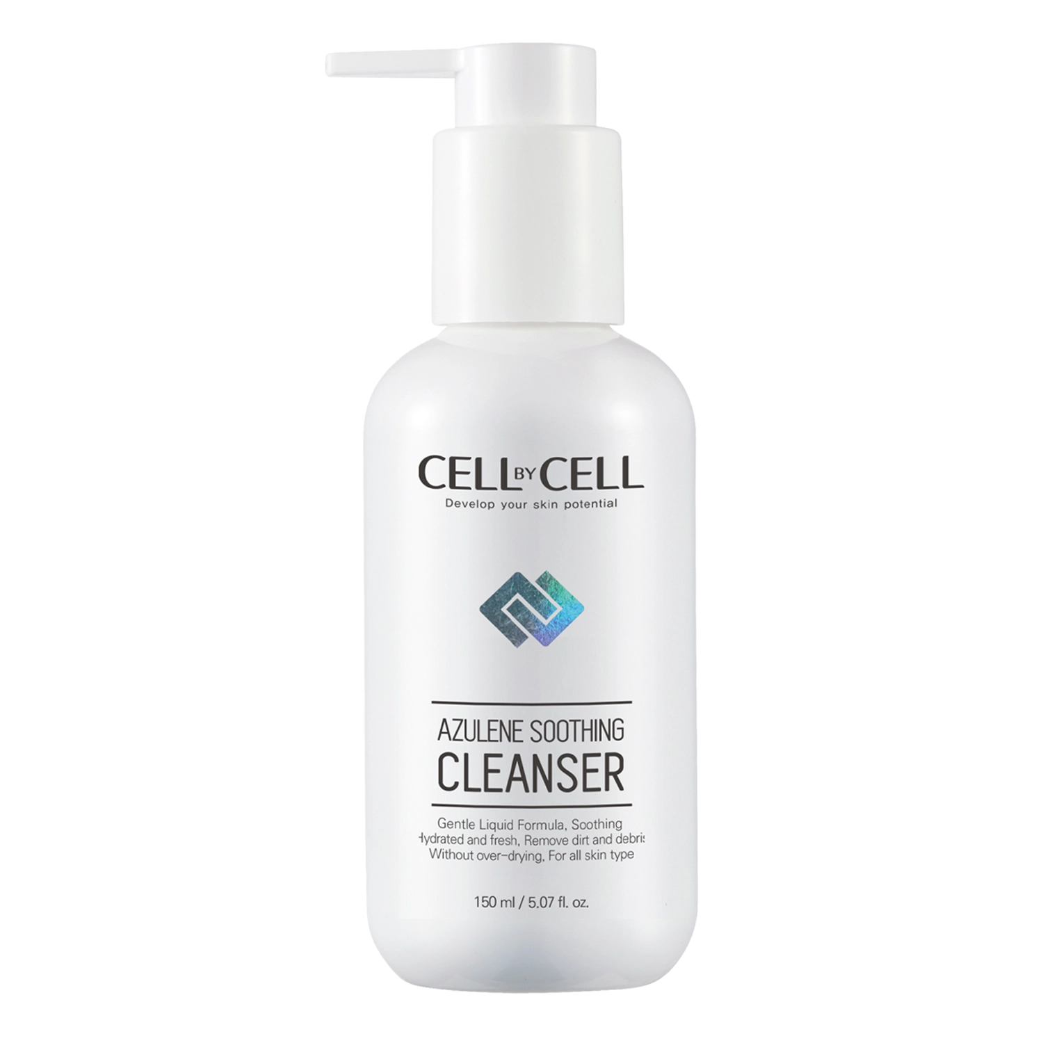 Cell by Cell - Azulene Soothing Cleanser - Azulene Arctisztító Gél - 150ml