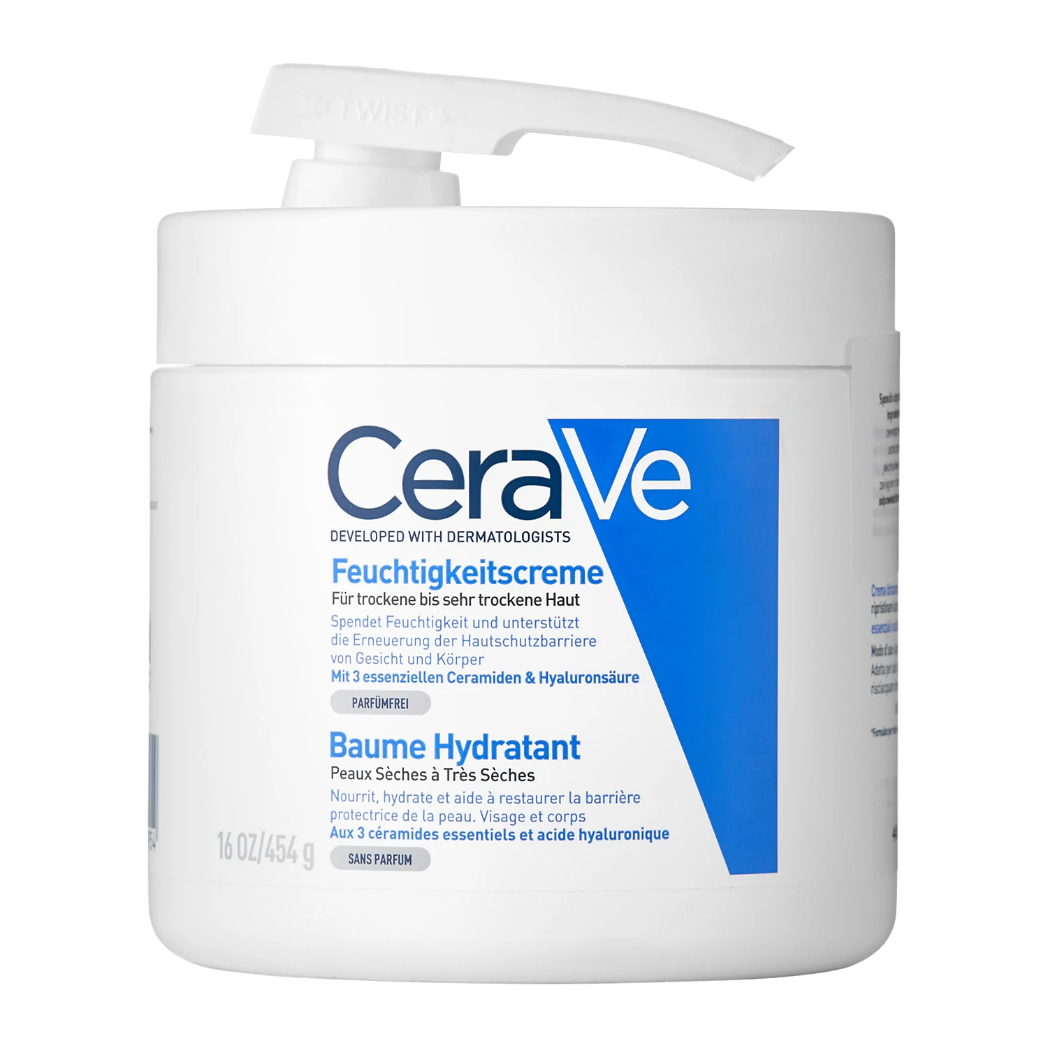 CeraVe - Hidratáló Balzsam Pumpával - 454ml