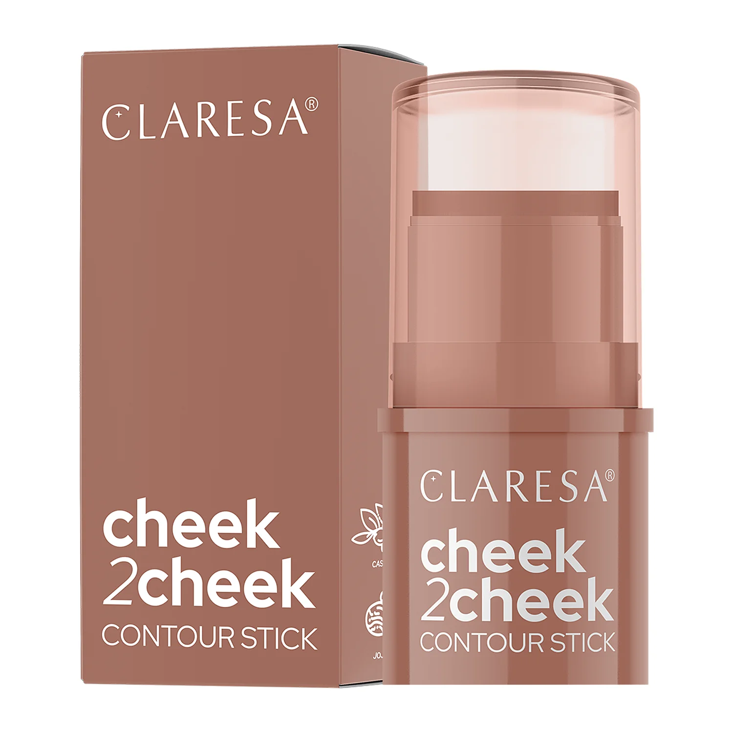 Claresa - Cheek 2 Cheek - Bronzosító Stift - 01 Neutral Sand - 6g