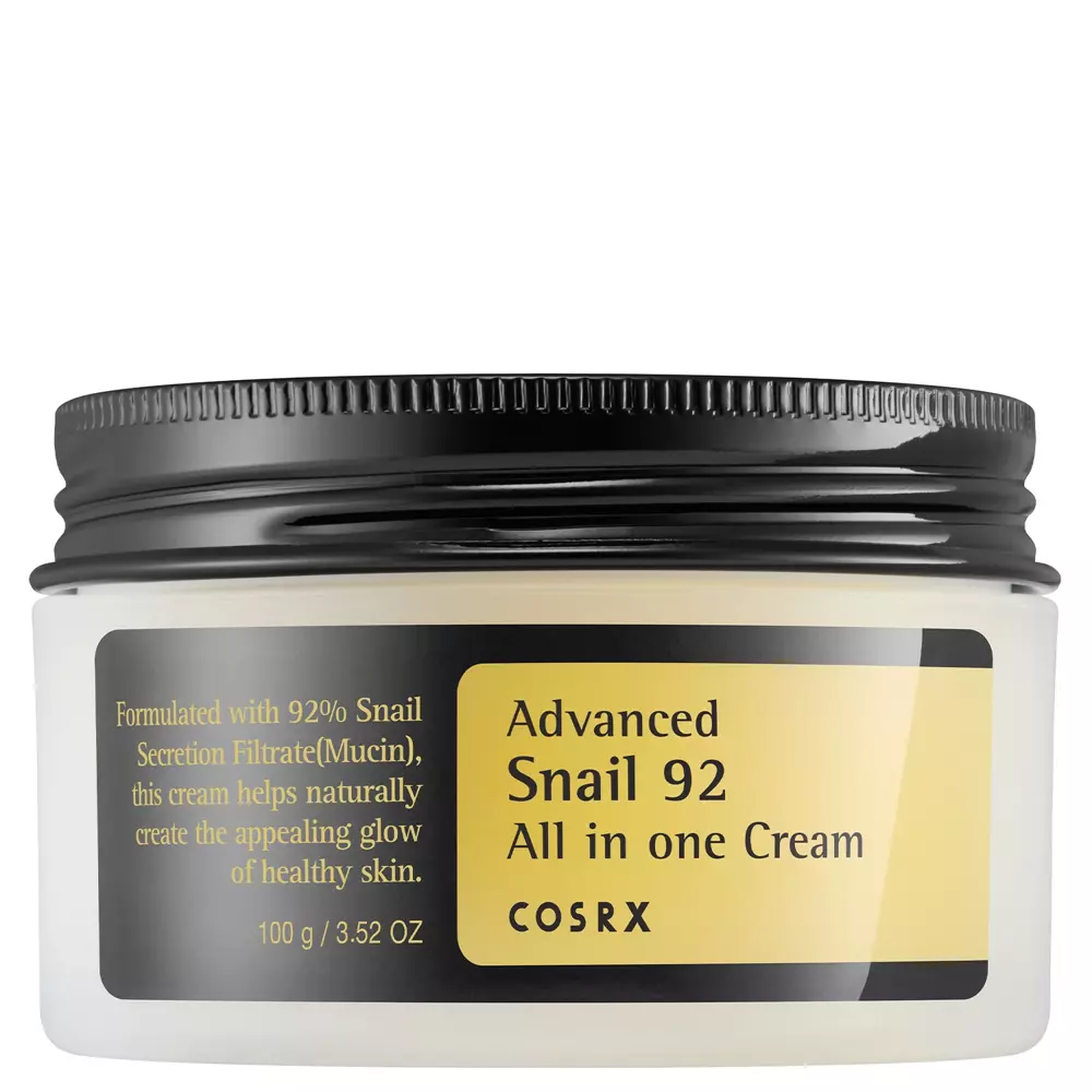 Cosrx - Advanced Snail 92 All in One Cream - Multifunkciós krém csiganyállal - 100g