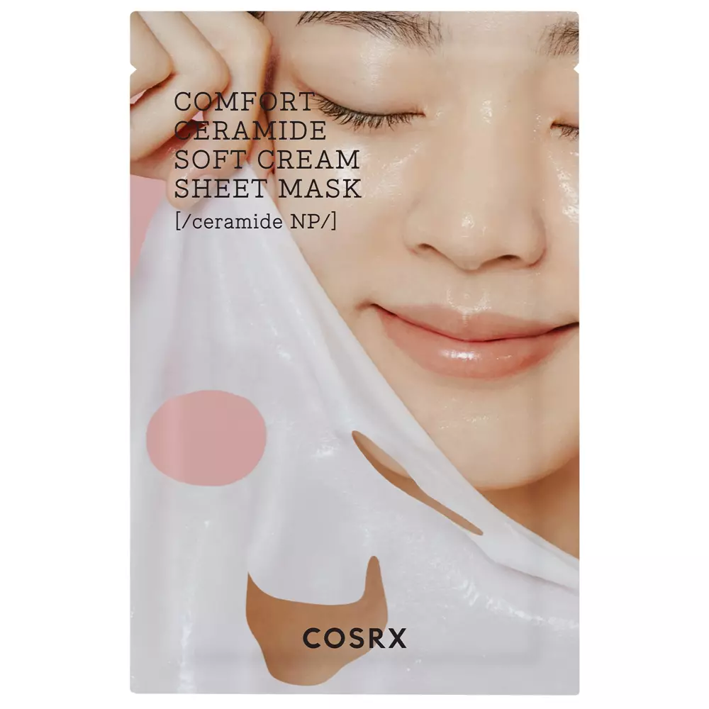 Cosrx - Balancium Comfort Ceramide Soft Cream Sheet Mask - Lapmaszk Ceramidokkal - 31g