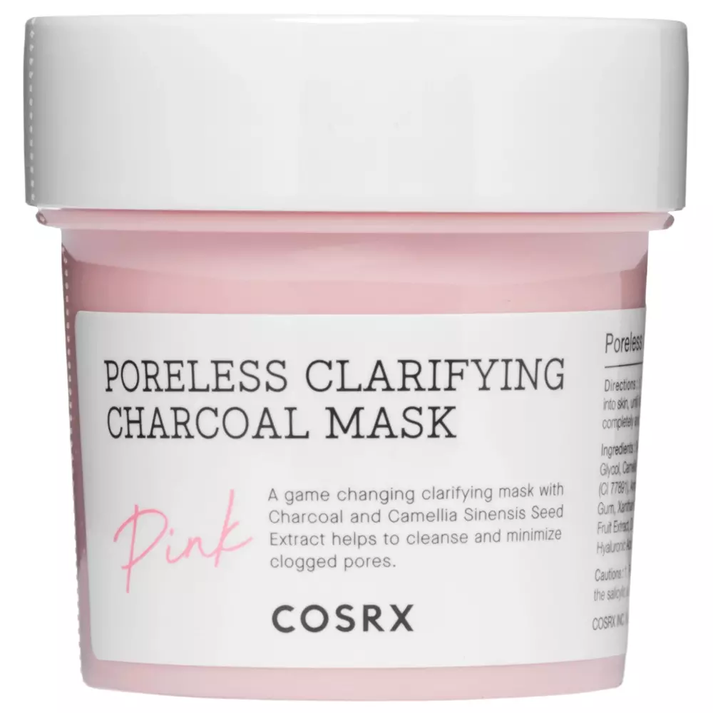 Cosrx - Poreless Clarifying Charcoal Mask - Tisztító Pórusokat Szűkítő Szén Maszk  - 110g