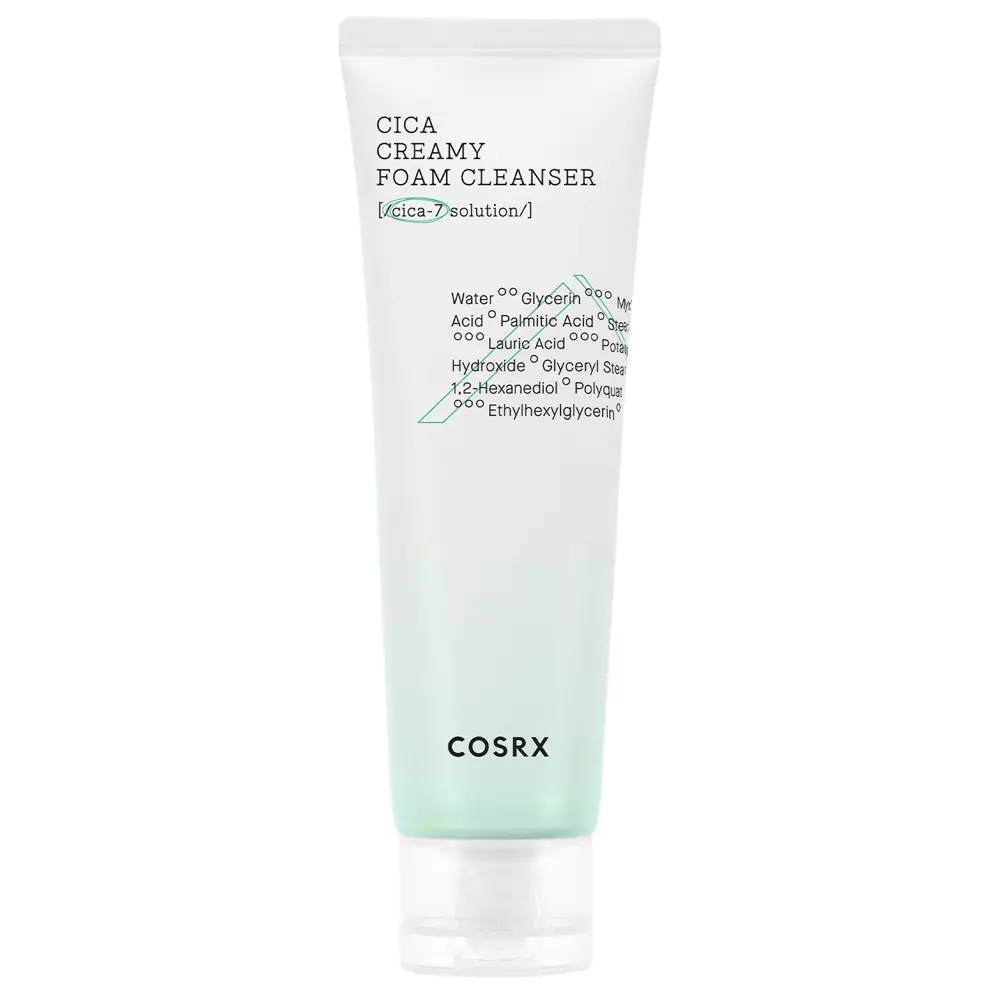 Cosrx - Pure Fit Cica Creamy Foam Cleanser - Tisztító Hab - 75ml