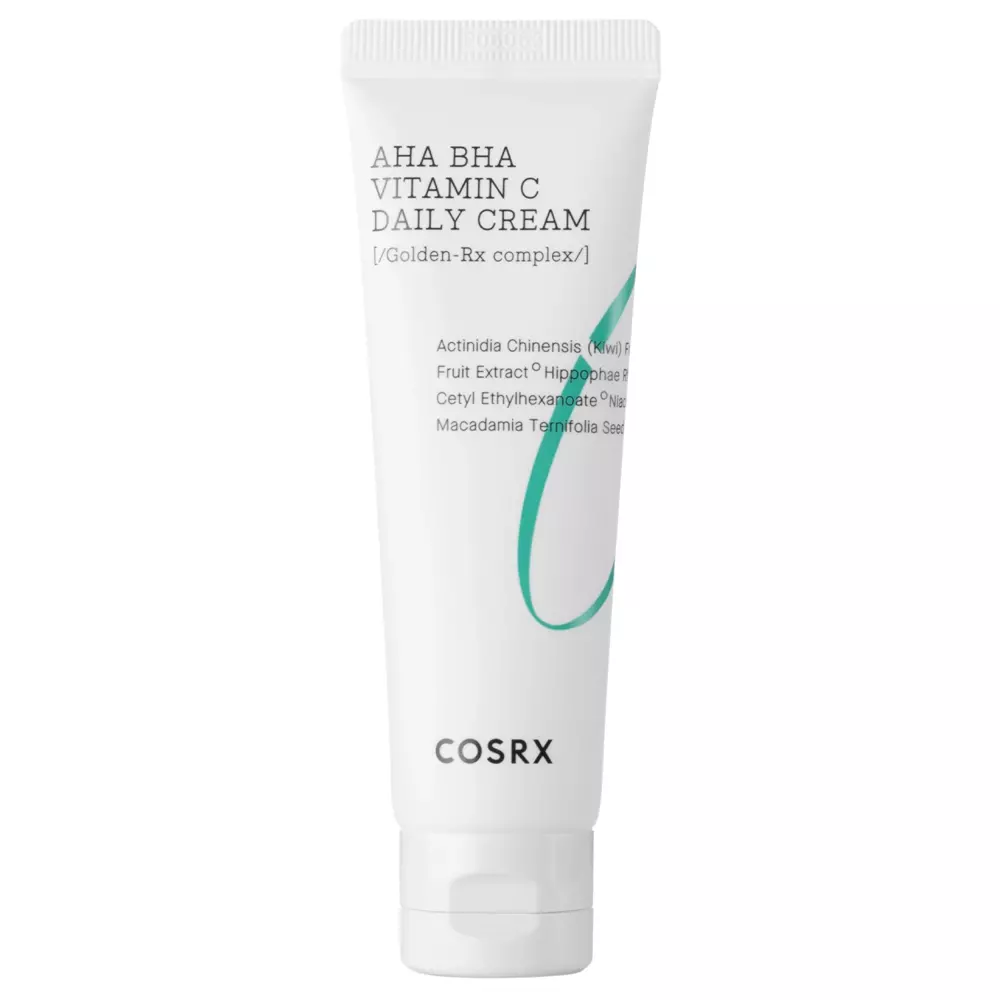 Cosrx - Refresh AHA BHA Vitamin C Daily Cream - Színkiegyenlítő Krém C-vitaminnal - 50ml