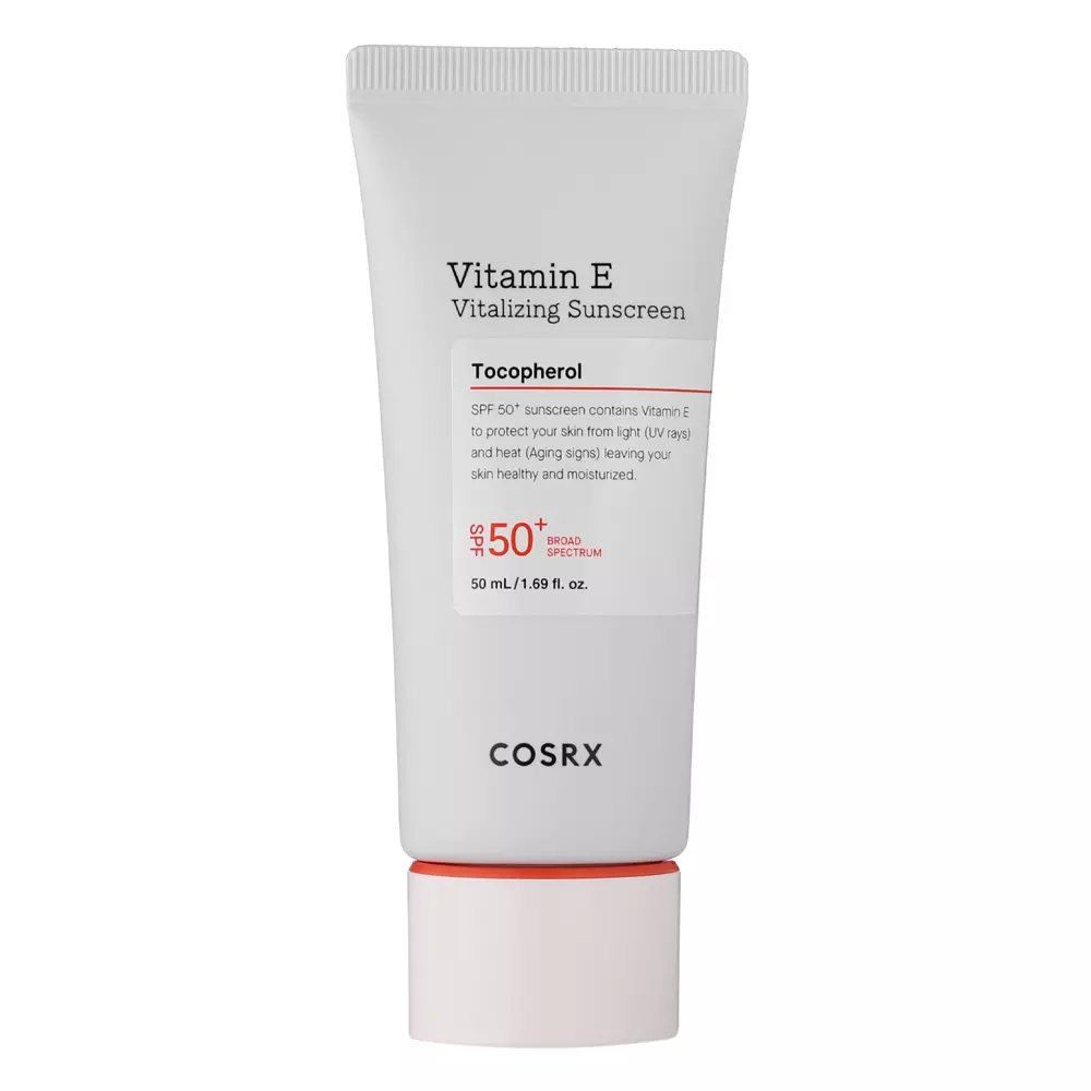 Cosrx - Vitamin E Vitalizing Sunscreen - SPF 50+ - Fényvédő Krém E-vitaminnal - 50ml