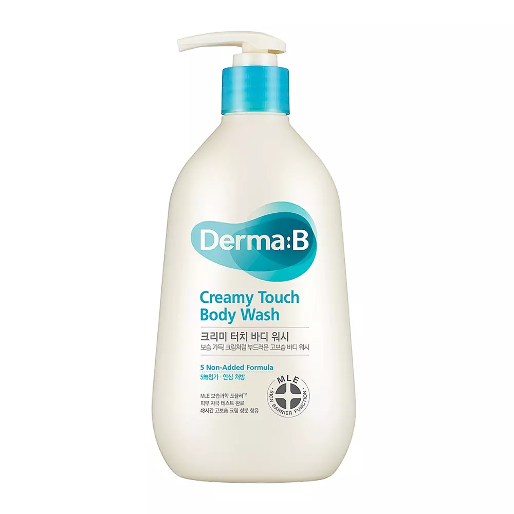 Derma:B - Creamy Touch Body Wash - Hidratáló Fürdőgél - 400ml