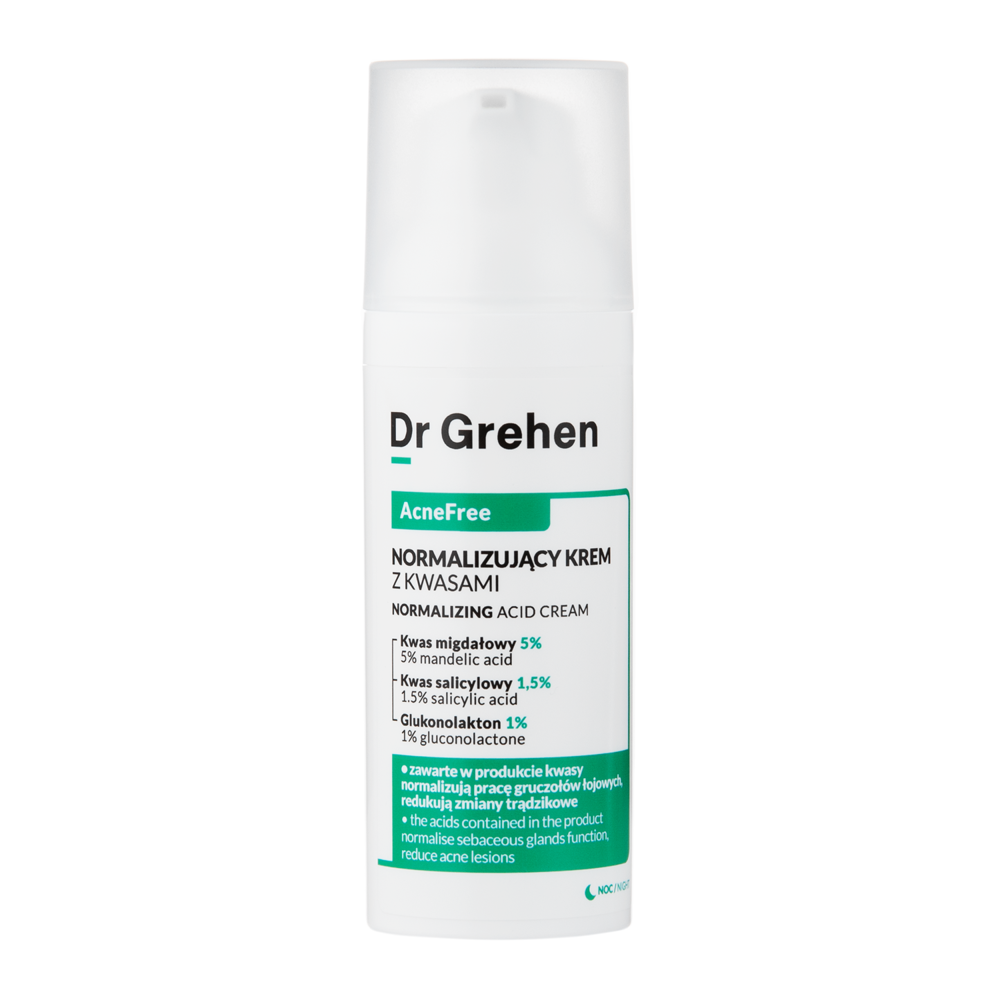 Dr Grehen - AcneFree - Normalizing Acid Cream - Normalizáló Savas Krém - 50ml