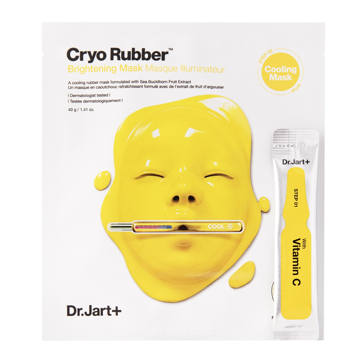 Dr.Jart+ - Cryo Rubber with Brightening Vitamin C - Világosító Arcmaszk - 40g