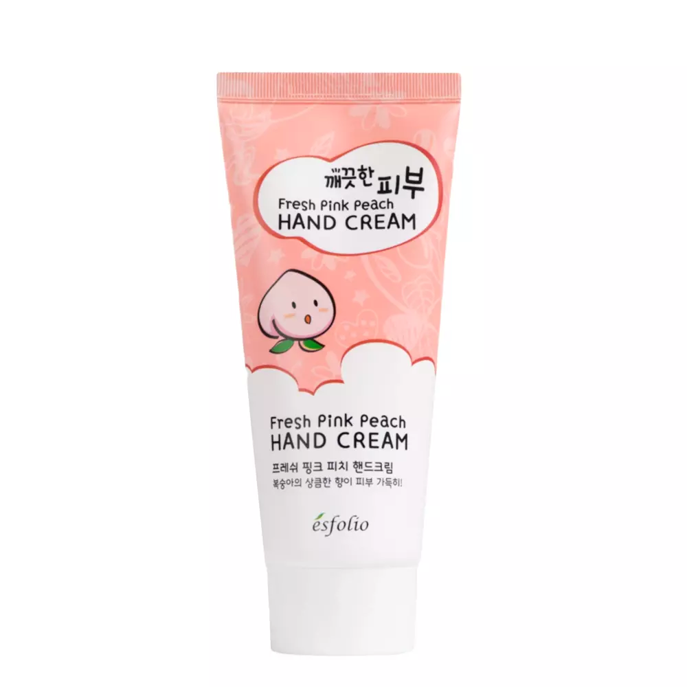 Esfolio - Fresh Pink Peach Hand Cream - Frissítő Barackos Kézkrém - 100ml