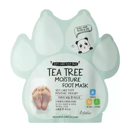 Esfolio - Tea Tree Moisture Foot Mask - Intenzíven Tápláló Lábmaszk - 10ml