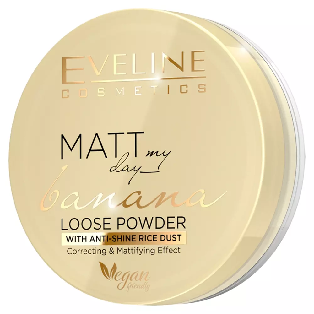 Eveline Cosmetics - Matt My Day - Banana Loose Powder - Mattító Banán Púder - 6g