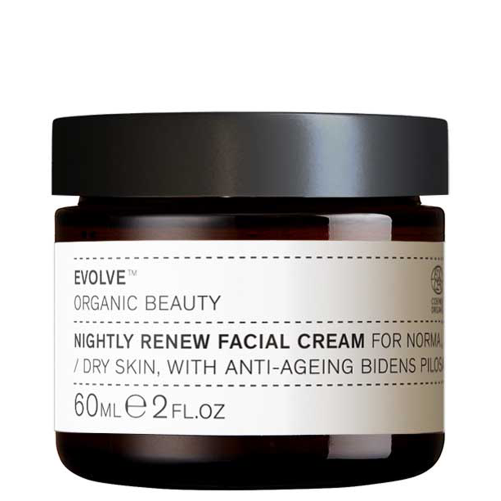 Evolve Organic Beauty - Nightly Renew Facial Cream - Regeneráló Éjszakai Krém - 60ml