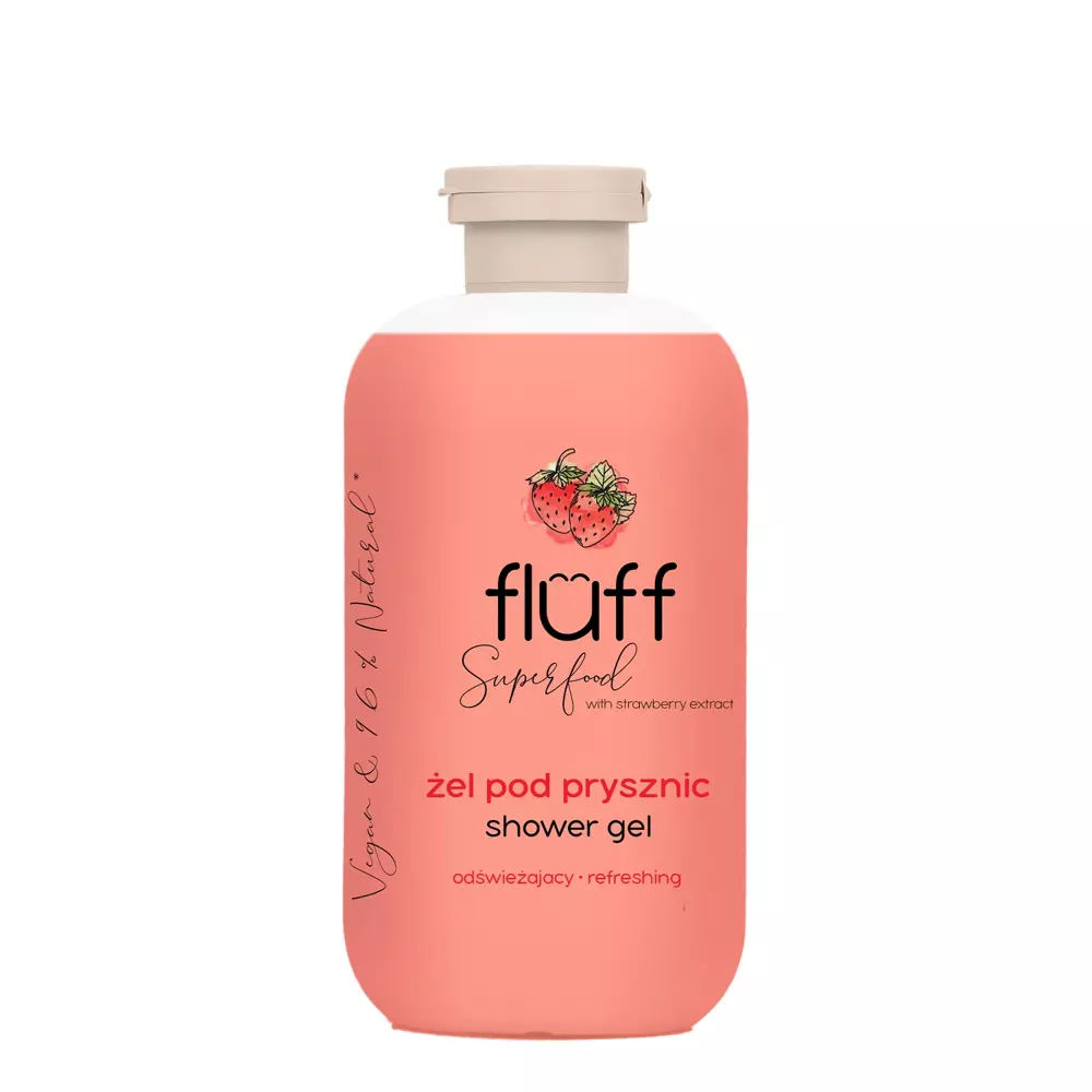 Fluff - Tusfürdő - Eper - 500ml