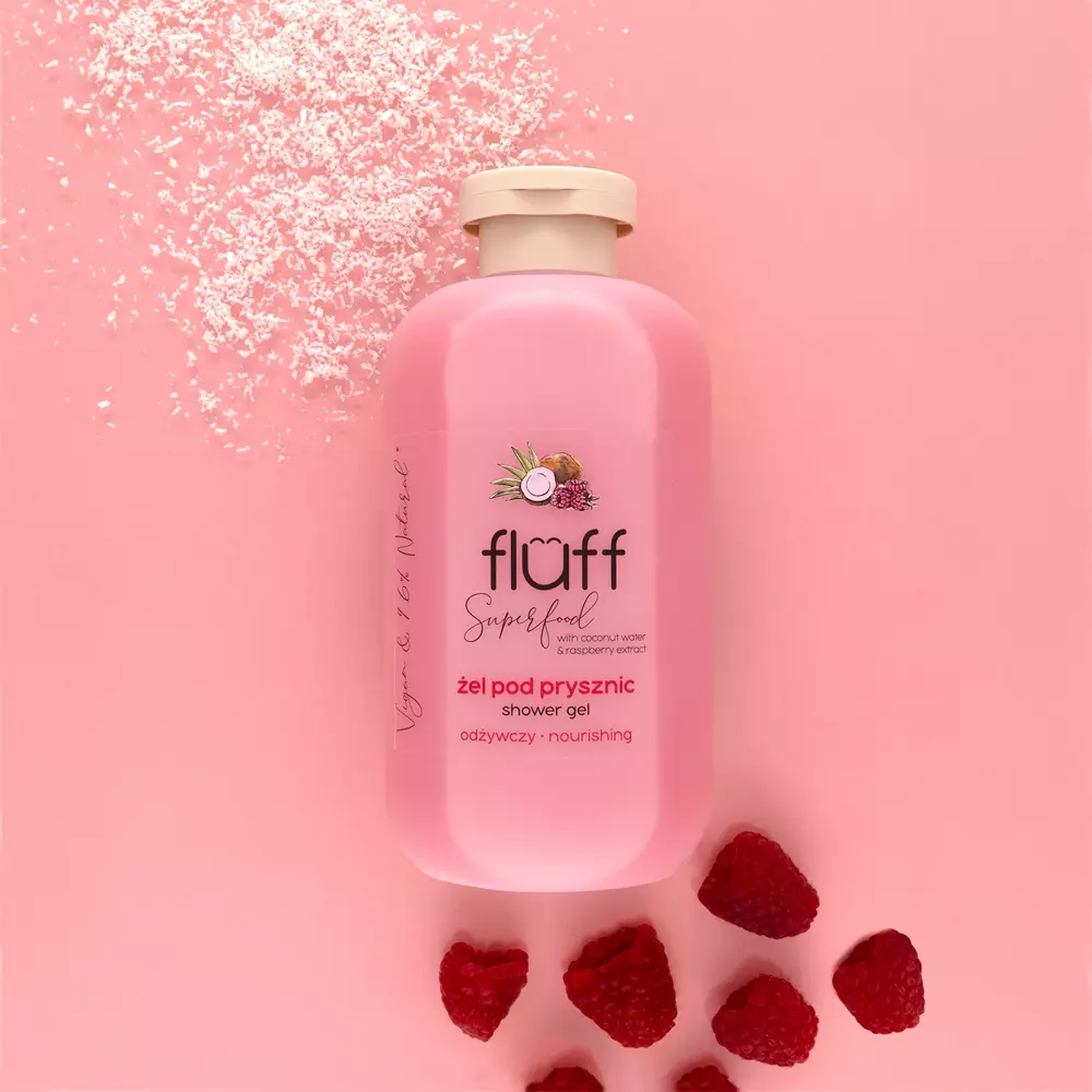 Fluff - Tusfürdő - Kókusz és Málna - 500ml