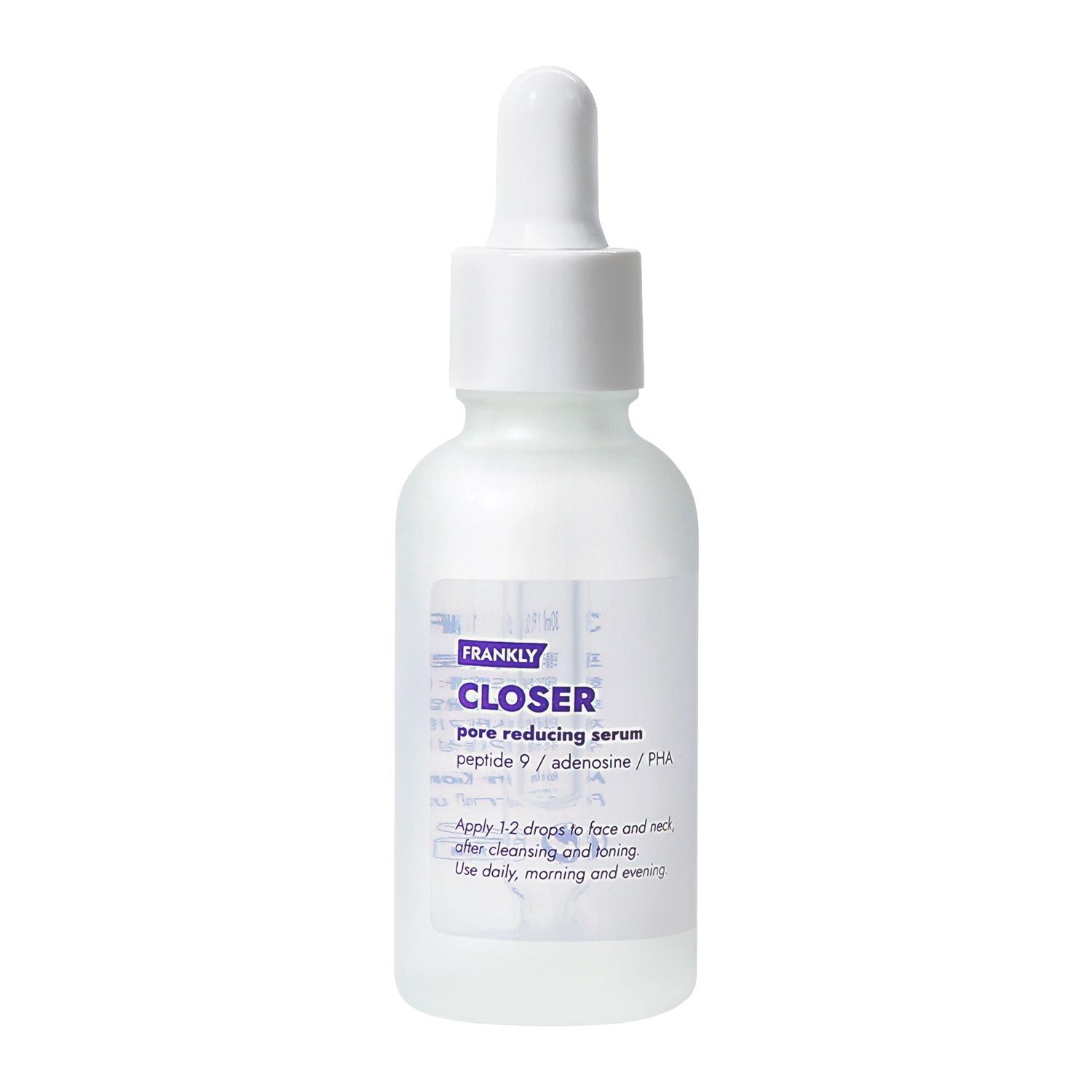 Frankly - Closer Pore Reducing Serum - Peptid Pórusszűkítő Szérum - 30ml