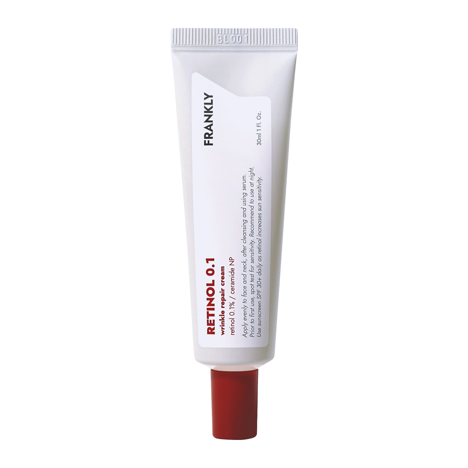 Frankly - Retinol 0.1% Cream - Ránctalanító Krém 0,1% Retinollal- 30ml