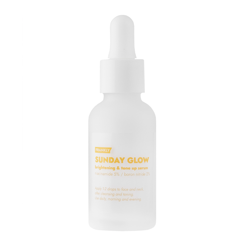 Frankly - Sunday Glow Brightening & Tone Up Serum - Világosító Arcszérum - 30ml