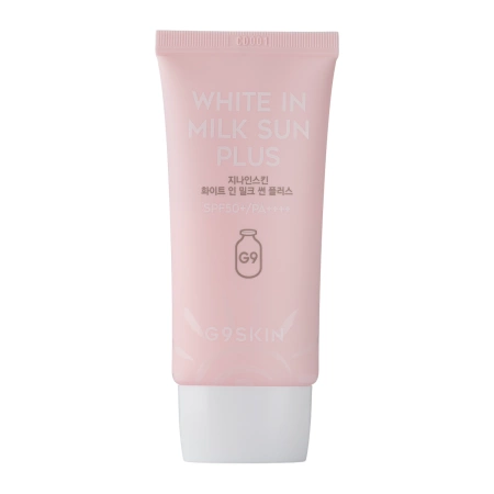 G9Skin - White In Milk Sun Plus SPF50+/PA++++ - Tápláló és Fényvédő Arckrém - 40ml 