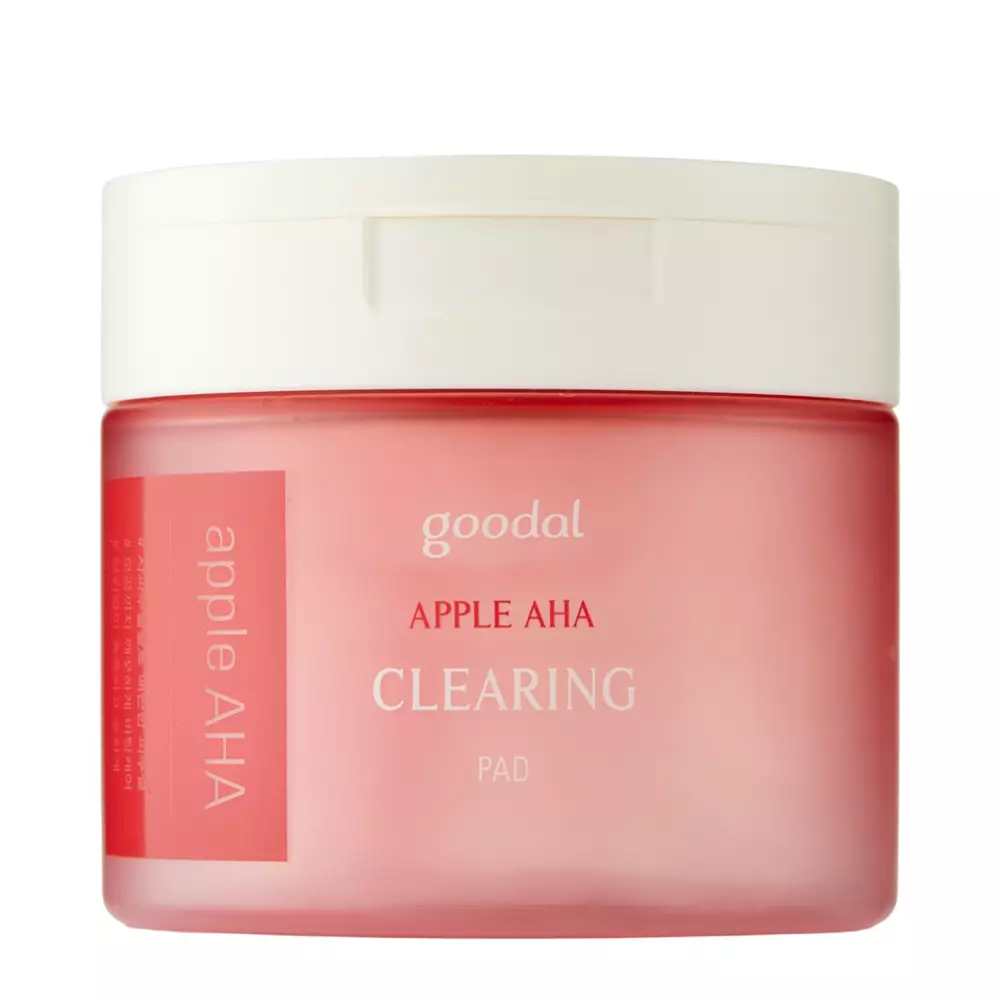 Goodal - Apple AHA Clearing Pad - Tisztító Arckorongok 0,5% AHA-savakkal - 70db