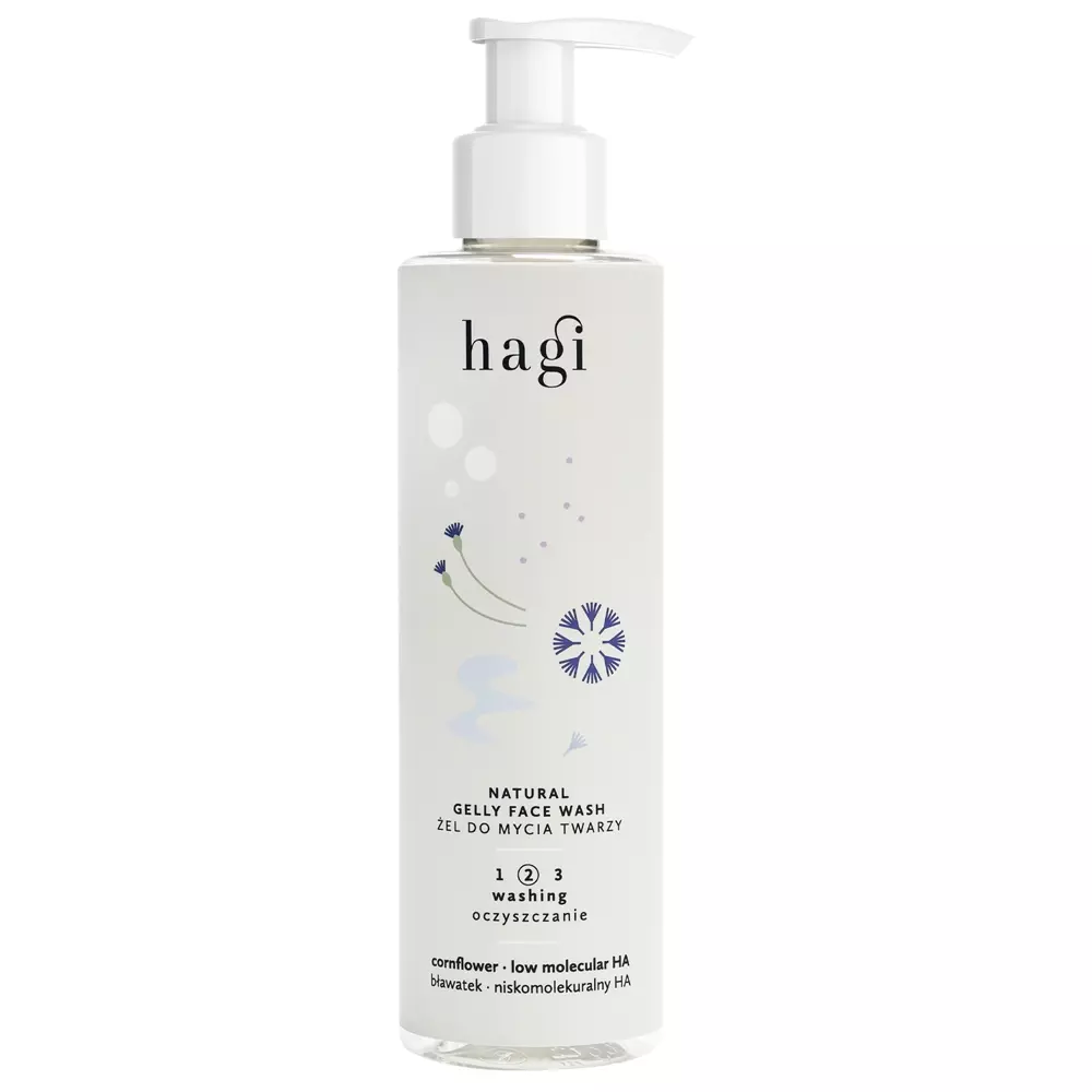 Hagi - Natural Gently Face Wash - Arclemosó Gél - 200ml