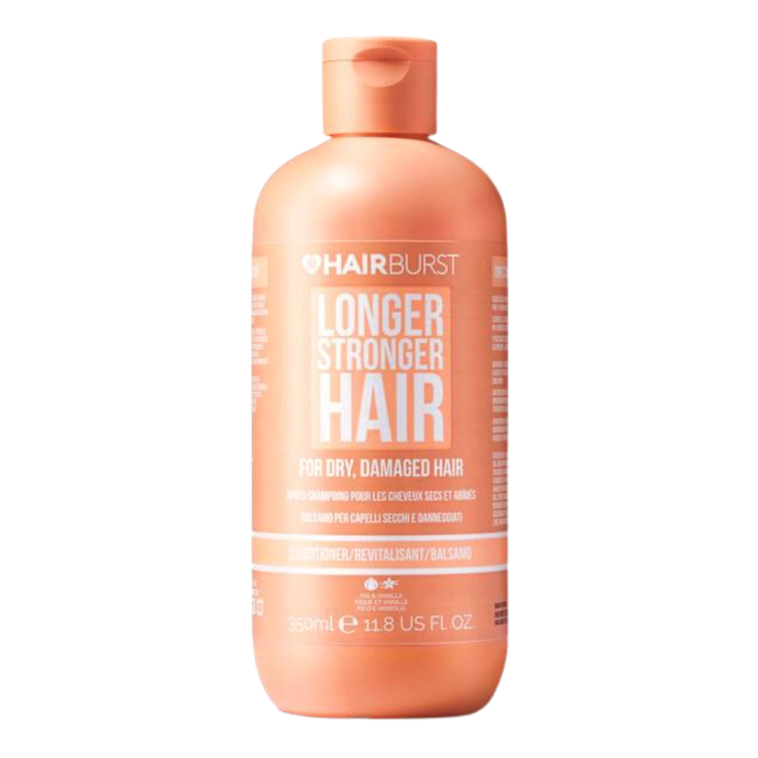 Hairburst - Longer Stronger Hair Conditioner for Dry Damaged Hair - Hajkondicionáló Száraz, Sérült Hajra - 350ml