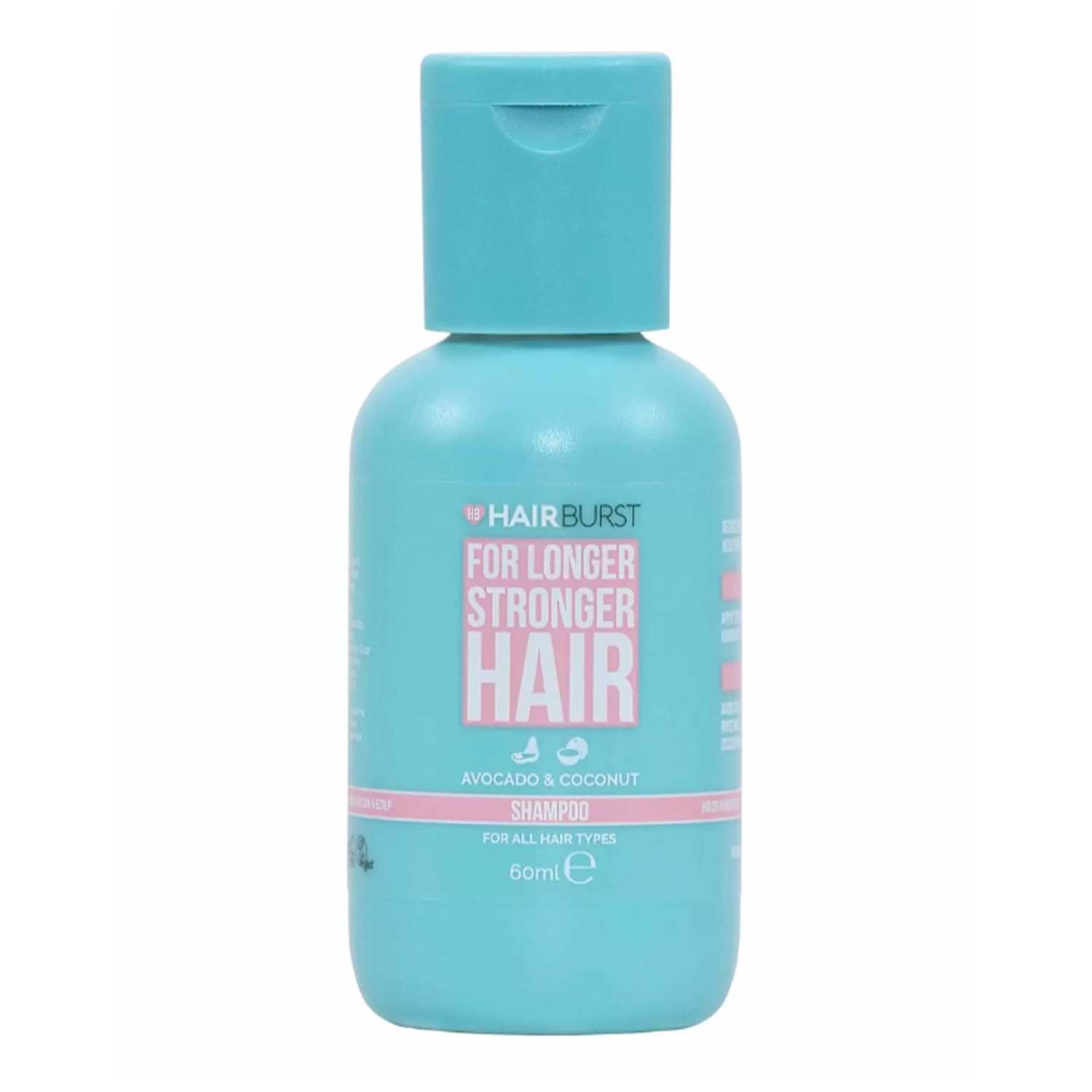 Hairburst - Longer Stronger Hair Shampoo - Hidratáló Hajsampon - Mini - 60ml