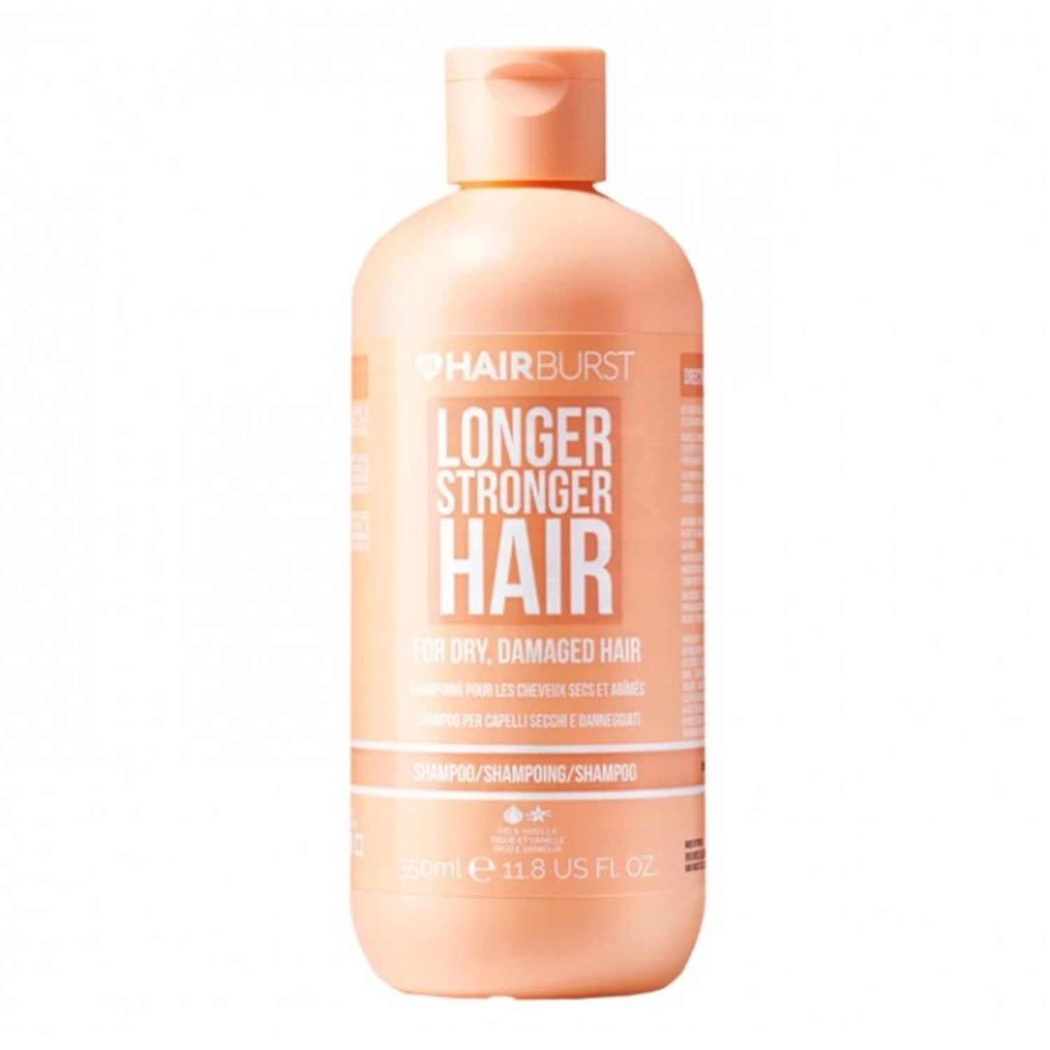 Hairburst - Longer Stronger Hair Shampoo for Dry Damaged Hair - Sampon Száraz, Sérült Hajra - 350ml