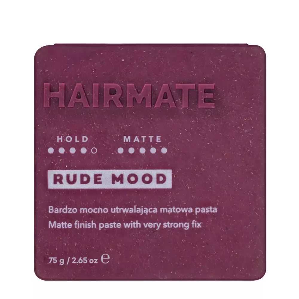 Hairmate - Rude Mood - Extra Keményen Fixáló Matt Paszta - 75g