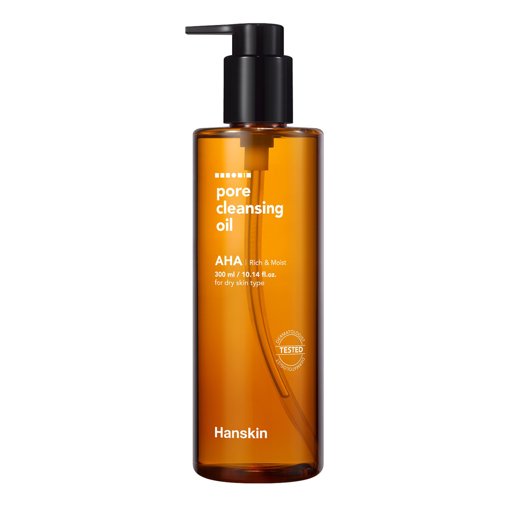 Hanskin - Pore Cleansing Oil AHA - Arctisztító Olaj AHA-savakkal - 300ml