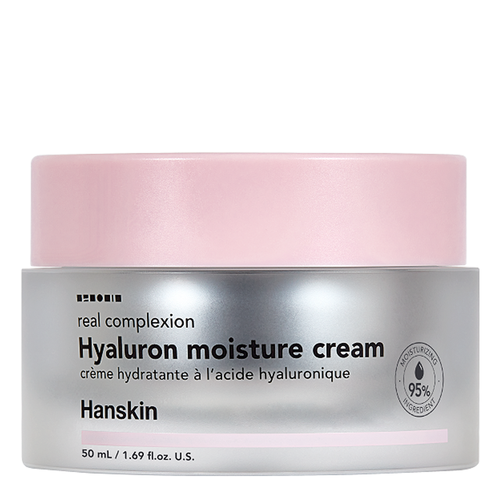 Hanskin - Real Complexion Hyaluron Moisture Cream - Hidratáló Arckrém - 50ml