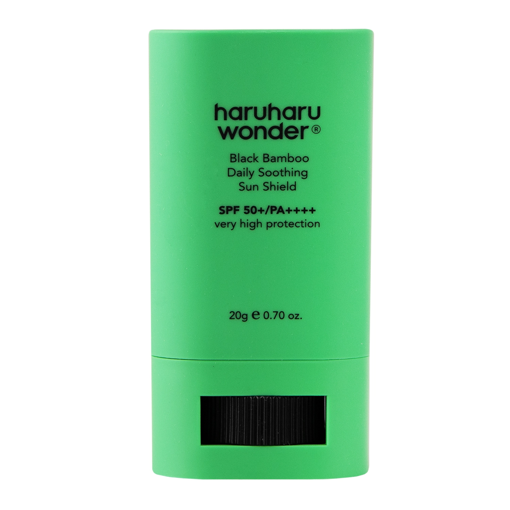 Haruharu Wonder - Black Bamboo Daily Soothing Sun Shield SPF 50+/PA++++ - Fényvédő Stift - 20g