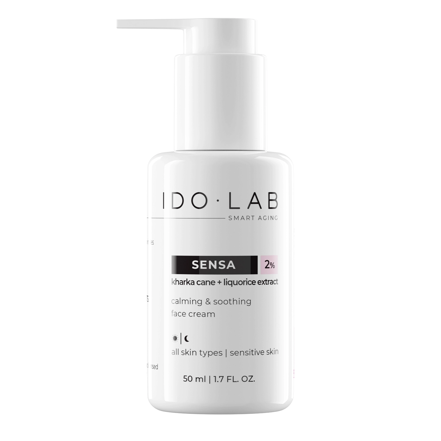 Ido Lab - Sensa - Bőrnyugtató Krém Érzékeny és Hajszáleres Bőrre - 50ml