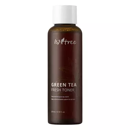 Isntree - Green Tea Fresh Toner - Nyugtató zöldtea tonik - 200ml