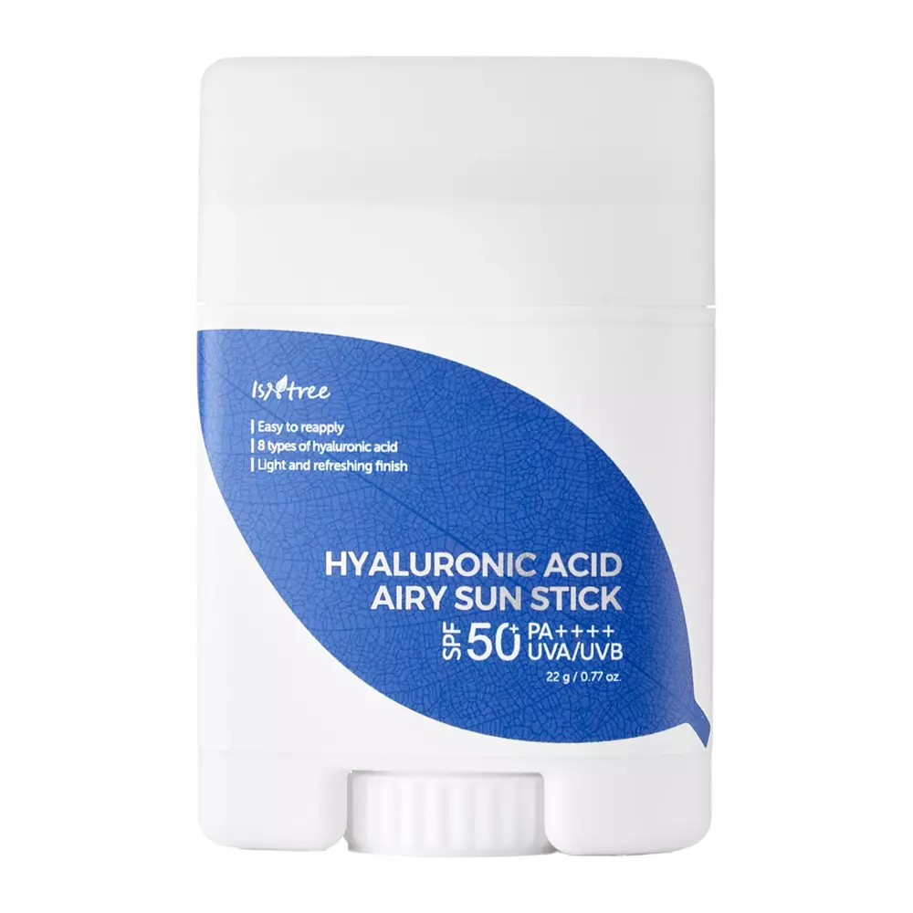 Isntree - Hyaluronic Acid Airy Sun Stick SPF 50+ PA ++++  - Napozókrém Stiftben - 22g