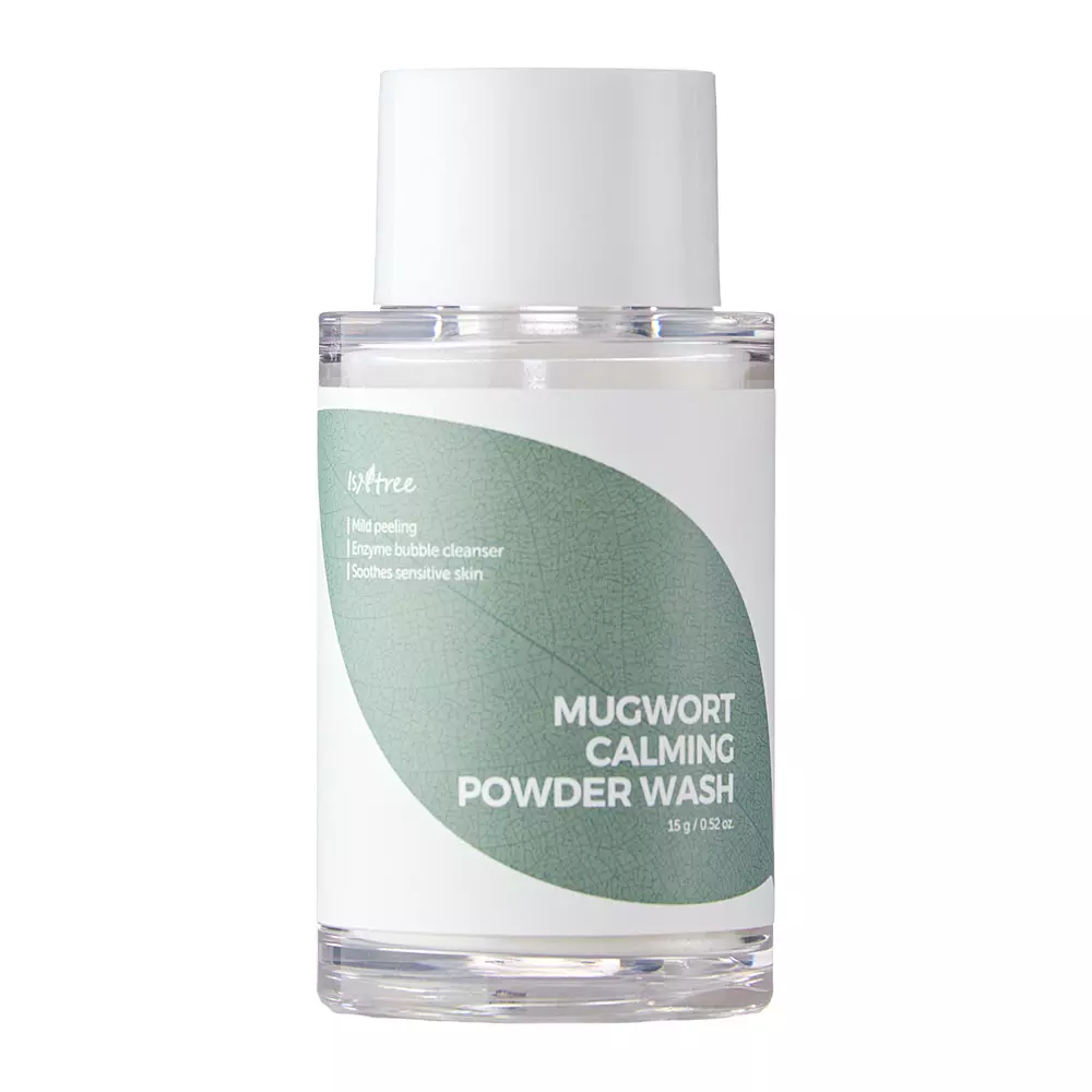 Isntree - Spot Saver - Mugwort Calming Powder Wash - Arctisztító Por Tasakkészlet  - 1g x 25db