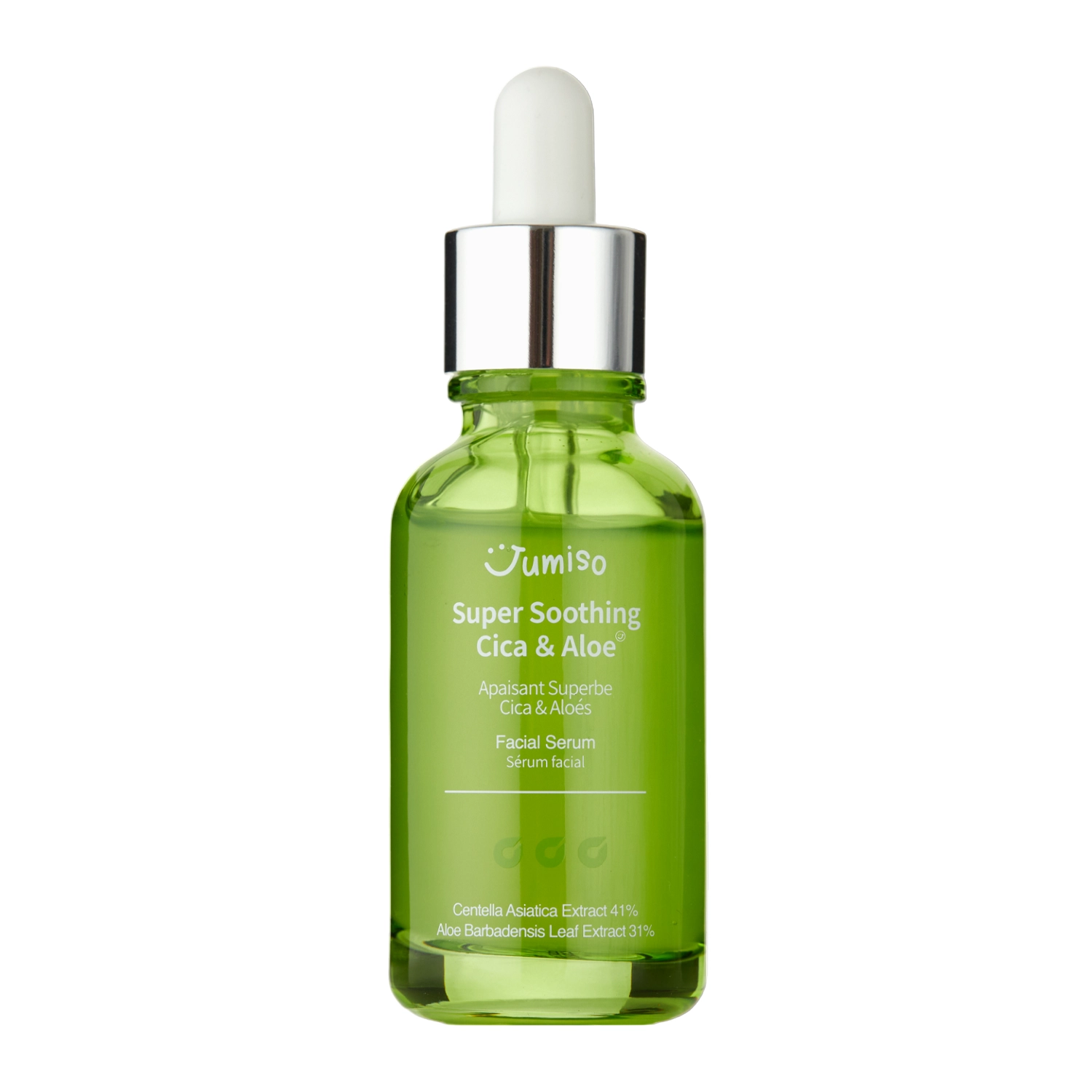 Jumiso - Super Soothing Cica & Aloe Facial Serum - Nyugtató Arcszérum Centellával és Aloe Verával - 30ml