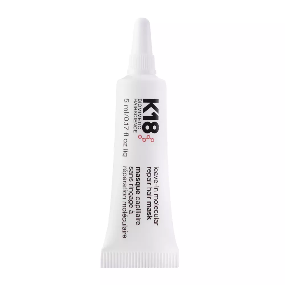 K18 - Leave-in Molecular Repair Hair Mask - Leave-in Javító Hajmaszk - 5ml